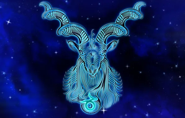Picture space, goat, zodiac sign, Capricorn