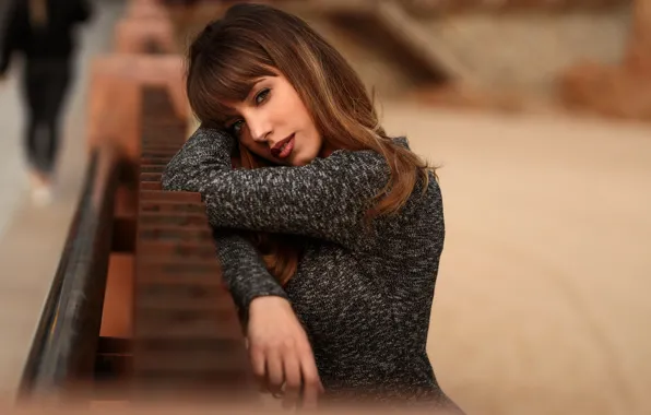 Picture look, girl, pose, DAVID MAS