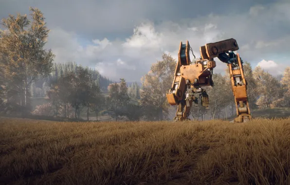 The sky, trees, action, Generation Zero, Gamescom 2018, Generation Zero, Adventure game