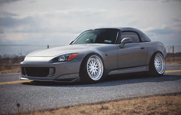 Honda, silver, Honda, s2000, S2000