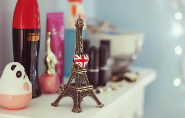 Picture background, Wallpaper, mood, Eiffel tower, figurine