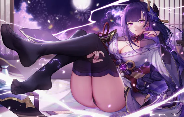 Girl, sexy, lingerie, ass, pantsu, yukata, cleavage, panties