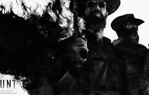 Picture the game, zombies, hunter, hunt showdown