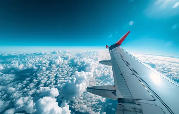 Flight, aviation, the plane, technique, AI art, neural network