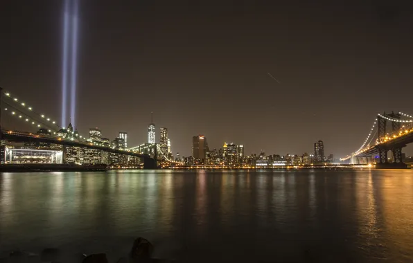 Picture bridges, new York, new york, bridges, the 9-11 memorial, 9-11 memorial