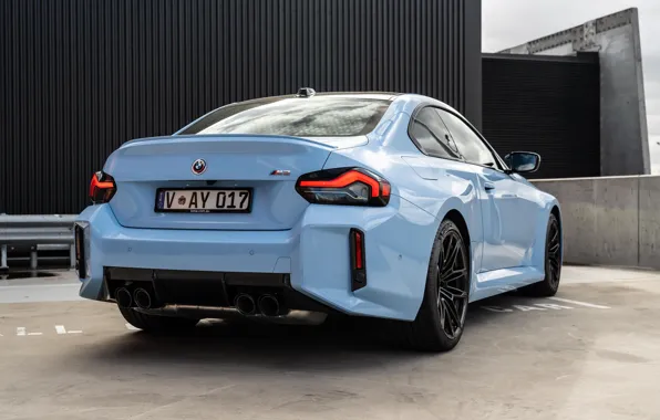 Picture BMW, rear view, M2, G87, BMW M2 MT, 🤢