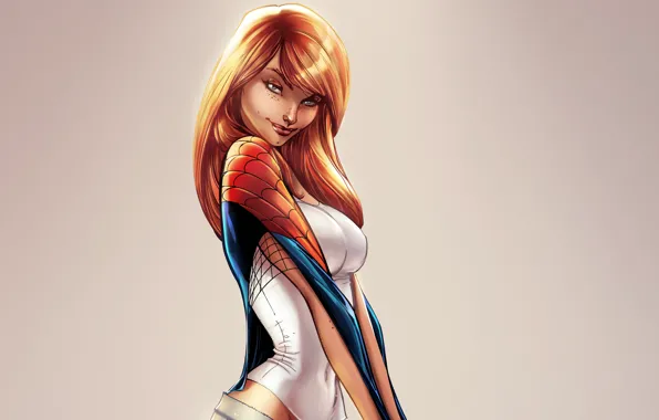 Picture girl, Marvel Comics, Spider-Man, Mary Jane Watson, Mary Jane
