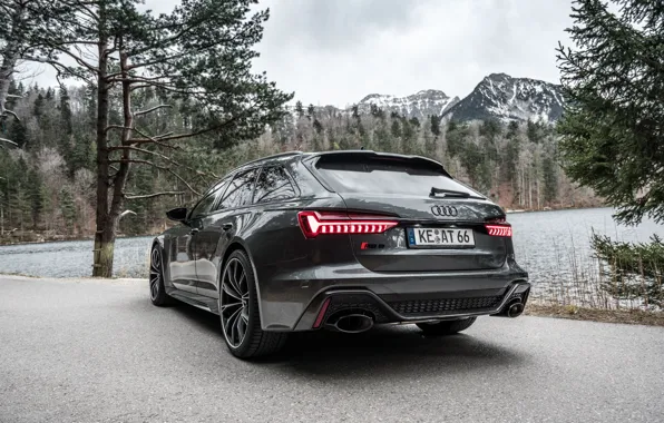 Audi, rear view, ABBOT, Before, RS6, RS 6, 2020