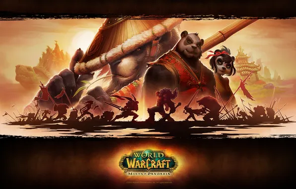 Picture monk, World of Warcraft, Horde, Mists of Pandaria, Alliance, Varian, Thrall