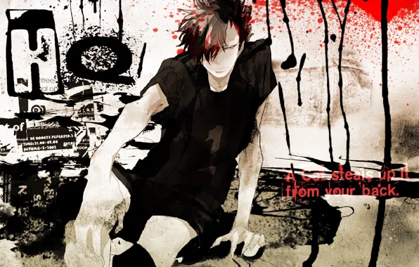 Anime, art, captain, guy, Haikyuu, Nekoma, Kuroo By Tetsuro