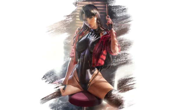 Hot, sexy, evangelion, anime, pretty, babe, tight, anime girl