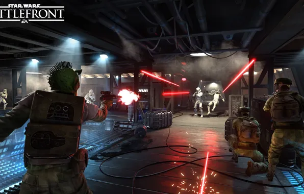 Star wars, star wars, the rebels, stormtroopers, Electronic Arts, dice, FPS, Frostbite 3