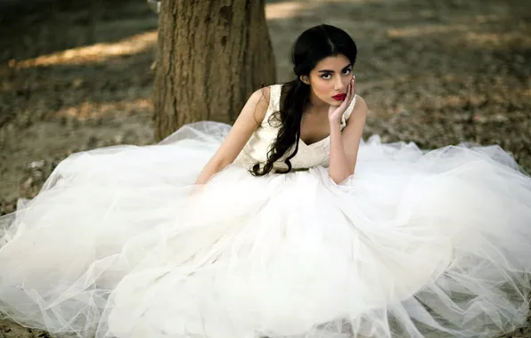 Look, girl, background