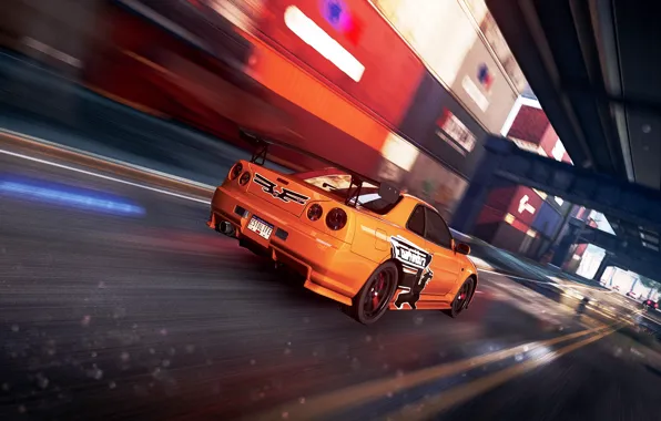Cars, NFS Most Wanted 2012, Ceej, Nissan GTR 34