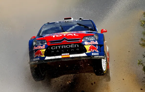 Water, Race, Citroen, Dirt, Citroen, Squirt, WRC, Rally