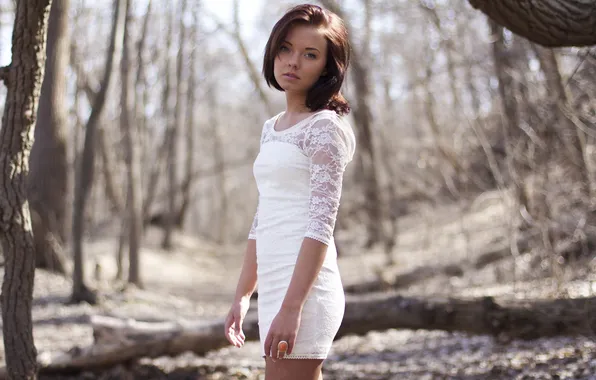 Girl, pose, mood, beauty