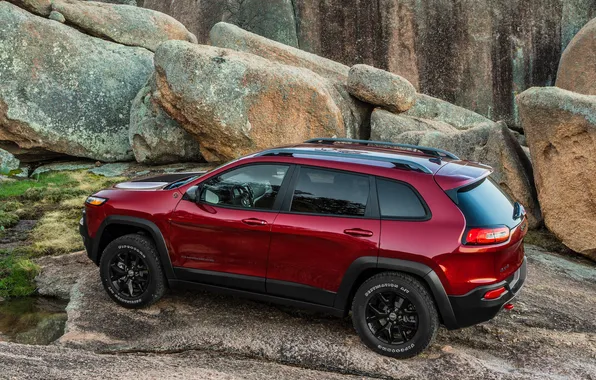 Picture Wallpaper, car, side view, Jeep, Trailhawk
