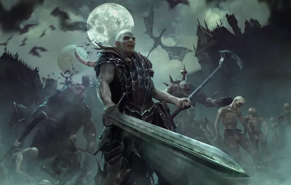 Sword, game, warhammer, Vampire, total war