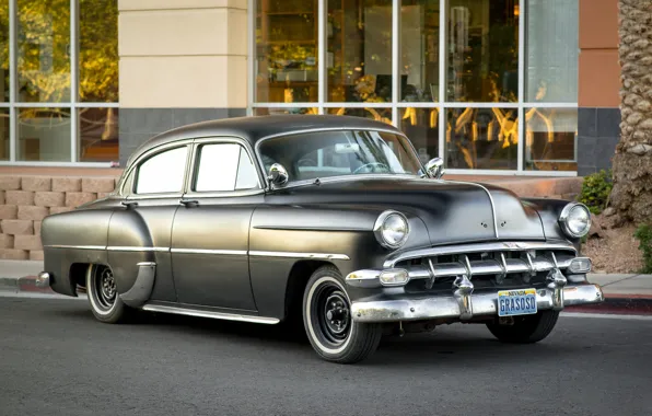 Retro, classic, Bel Air, 1954, Chevy