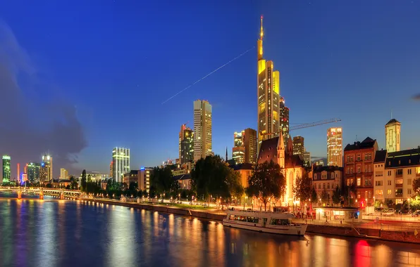 City, the city, Germany, Frankfurt am Main