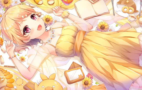 Anime, art, Girl