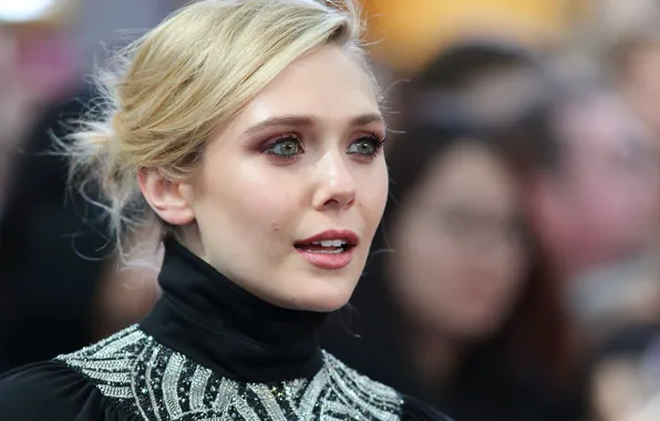 Picture look, pose, makeup, actress, photoshoot, hair, Elizabeth Olsen, Elizabeth Olsen