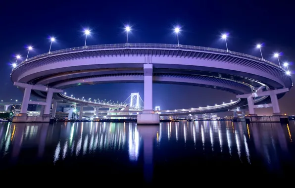 Picture lights, Japan, Tokyo