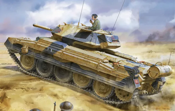 Average, British Tank, Crusader Mk.VI, Tanker, Cruising tank, Сrusader