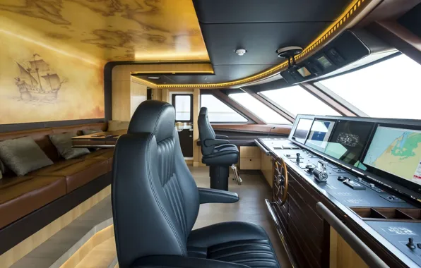 Design, interior, remote, salon, control panel, console, cockpit, cockpit