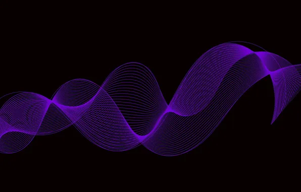 Picture background, black, purple twirl