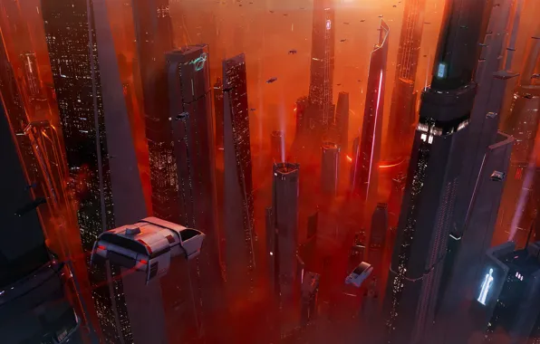Wallpaper game, mass effect, art, concept art, mass effect 5 for mobile