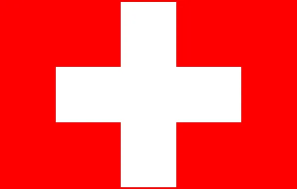Red, cross, flag, red, Switzerland, cross, fon, flag