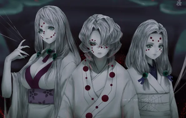 Ghosts, trio, horror
