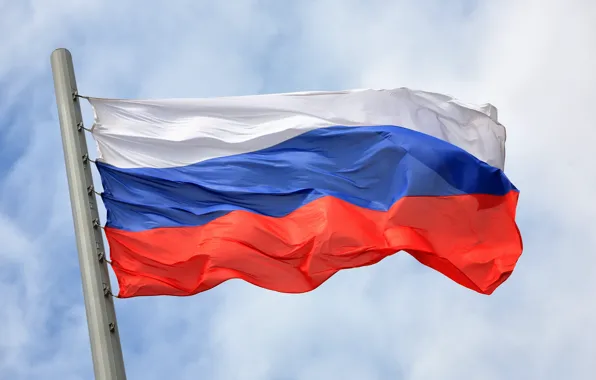 Picture Red, Blue, White, Flag, Tricolor, Russia, Banner, Russian Federation