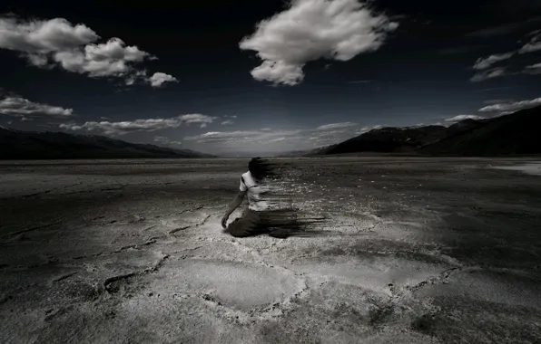 The sky, clouds, the wind, people, the disappearance