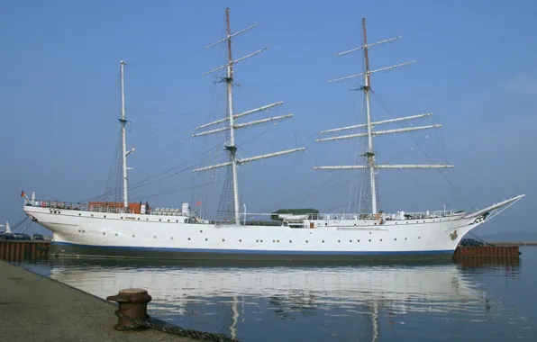 Sailboat, Museum, Gorch Fock