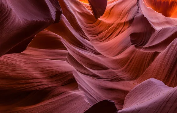 Rocks, texture, USA, Arizona, Antelope canyon