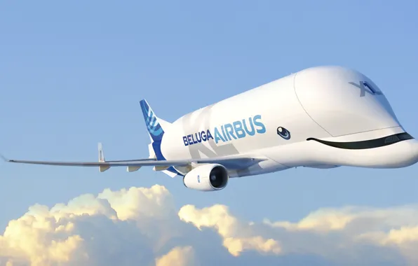 The plane, Wings, the plane, Cargo, Airbus, Beluga, A300, Airbus Beluga