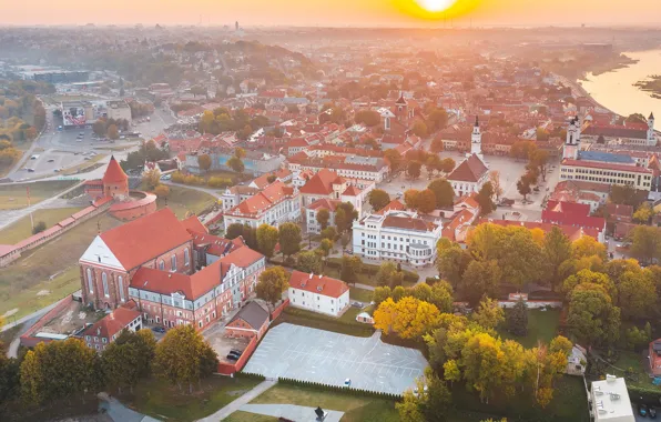 The city, Lithuania, Kaunas