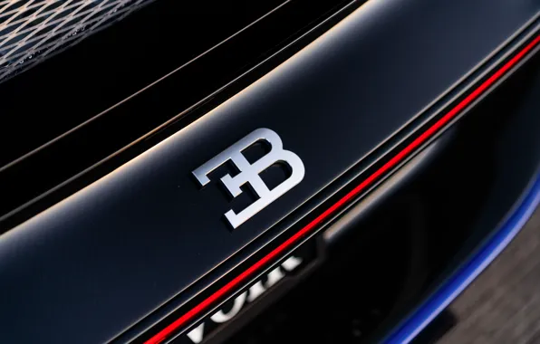 Picture Bugatti, logo, badge, Chiron, Bugatti Chiron