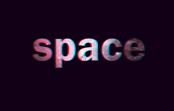 Space, the inscription, space, font