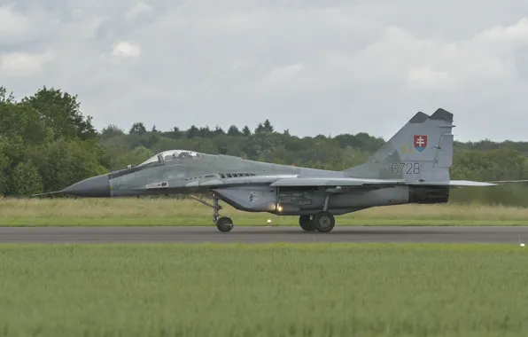 Picture fighter, MiG-29, The MiG-29, Of the air force of Slovakia