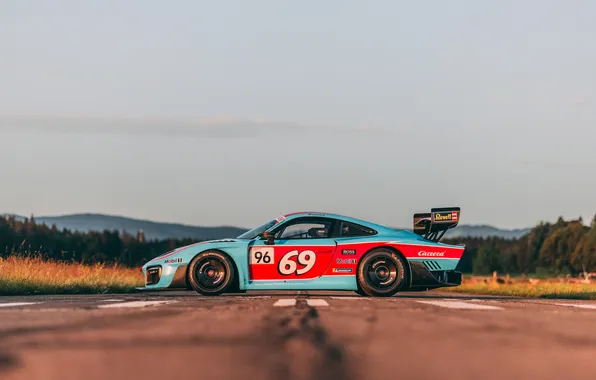 Porsche, Side, Track, Trees, Porsche 935, Livery, Herberth Motorsport