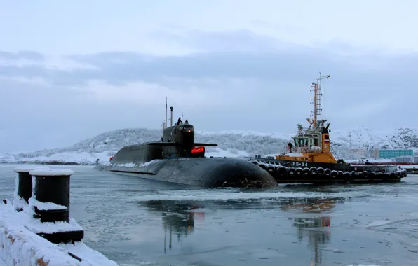 Underwater, cruiser, rocket, purpose, strategic, Tula, project 667BDRM