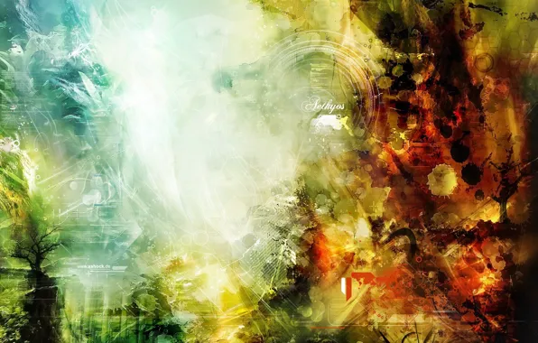 Picture abstraction, style, fantasy