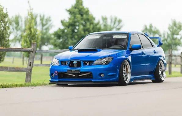 Tuning, turbo, wheels, subaru, japan, blue, wrx, impreza