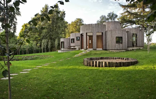 House, Villa, architecture, building, by Jan Henrik Jansen, Birkedal House