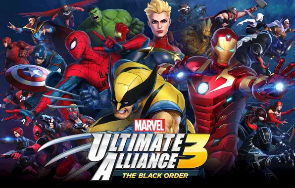Picture Team Ninja, Nintendo Switch, Marvel Ultimate Alliance 3: The Black Order