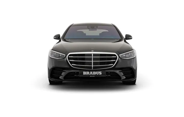 Mercedes, black, brabus