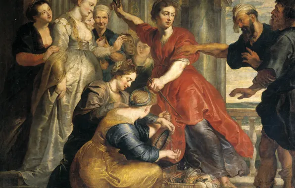 Picture picture, Peter Paul Rubens, mythology, Pieter Paul Rubens, The discovery of Achilles by Odysseus and …